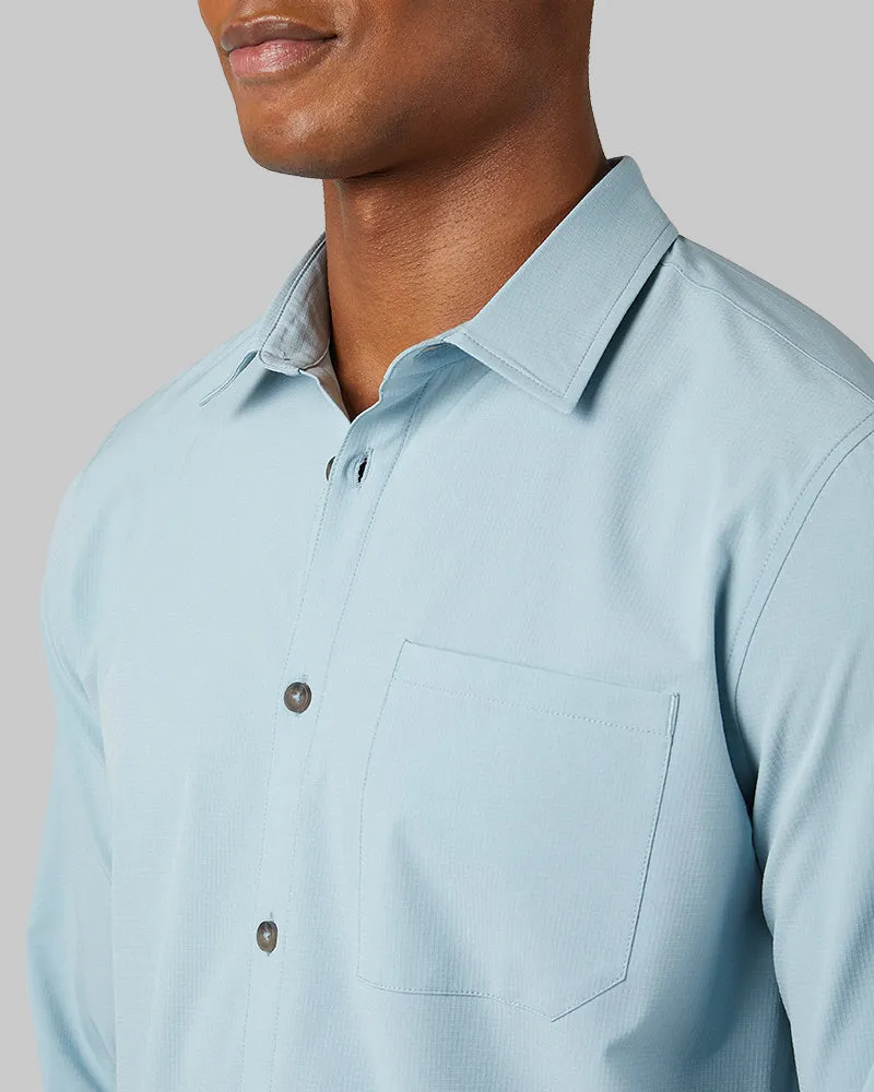 MEN'S CASUAL LONG SLEEVE DRESS SHIRT