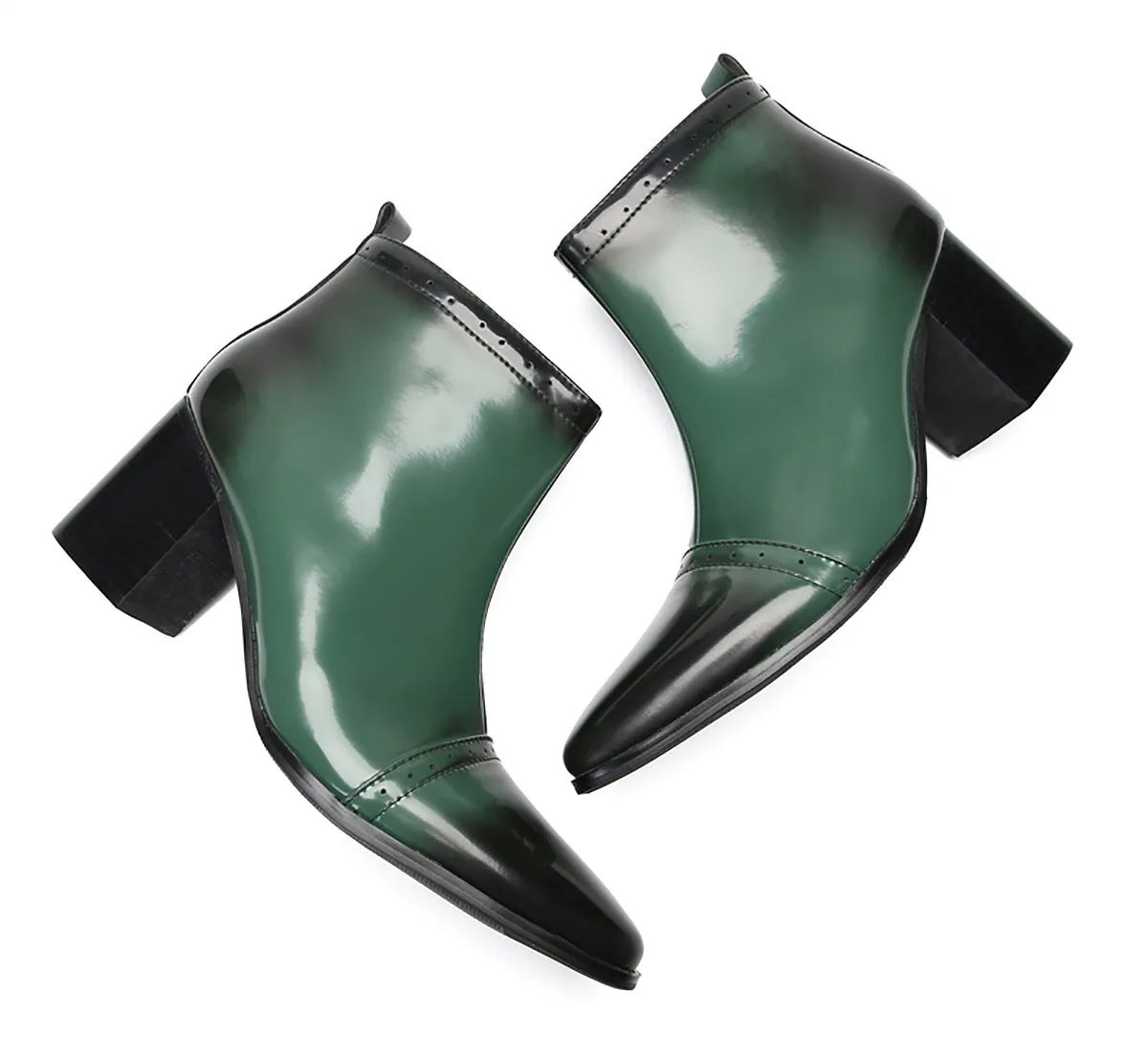 Men's Casual Mid Calf Western Boots