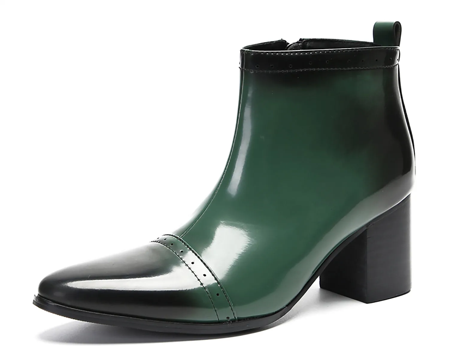 Men's Casual Mid Calf Western Boots