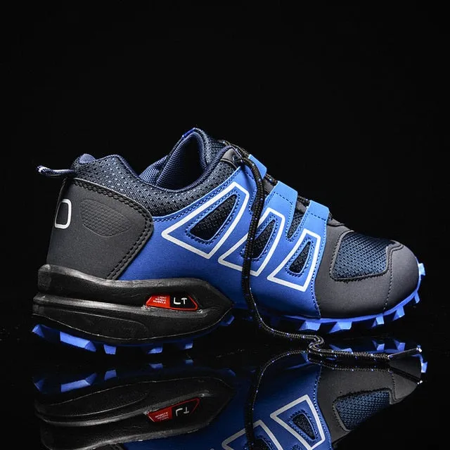 Men's Outdoor Casual Shoes Trend  Fashion Shoes Brand High Quality And Comfortable Flats Shoes Non-Slip Lace-up Walking Shoes
