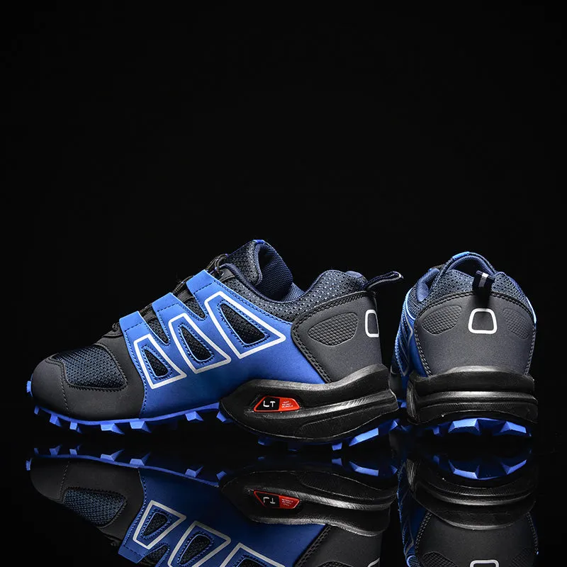Men's Outdoor Casual Shoes Trend  Fashion Shoes Brand High Quality And Comfortable Flats Shoes Non-Slip Lace-up Walking Shoes