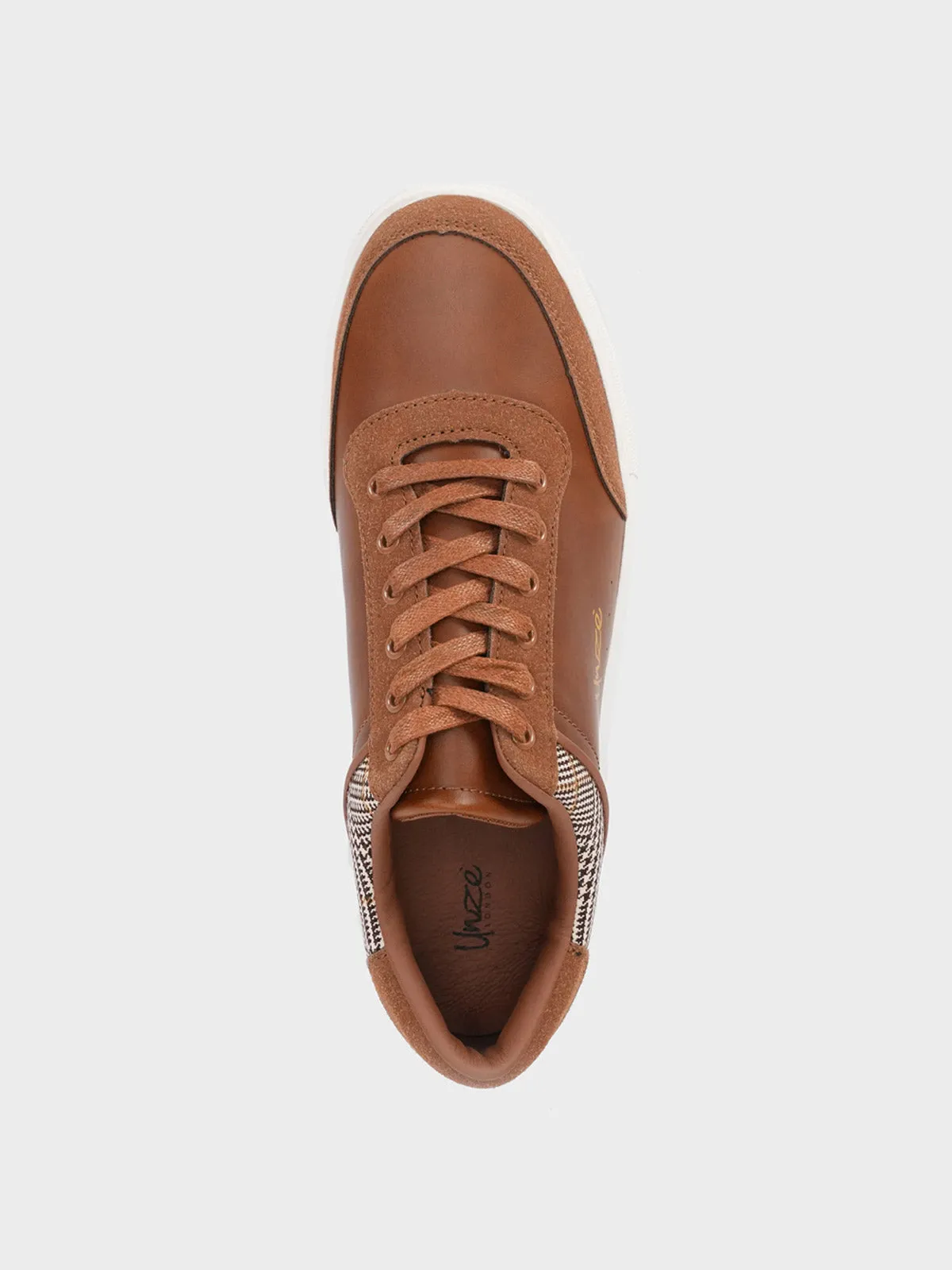 Mens "HOWELL" Comfy Lace Up Trainers