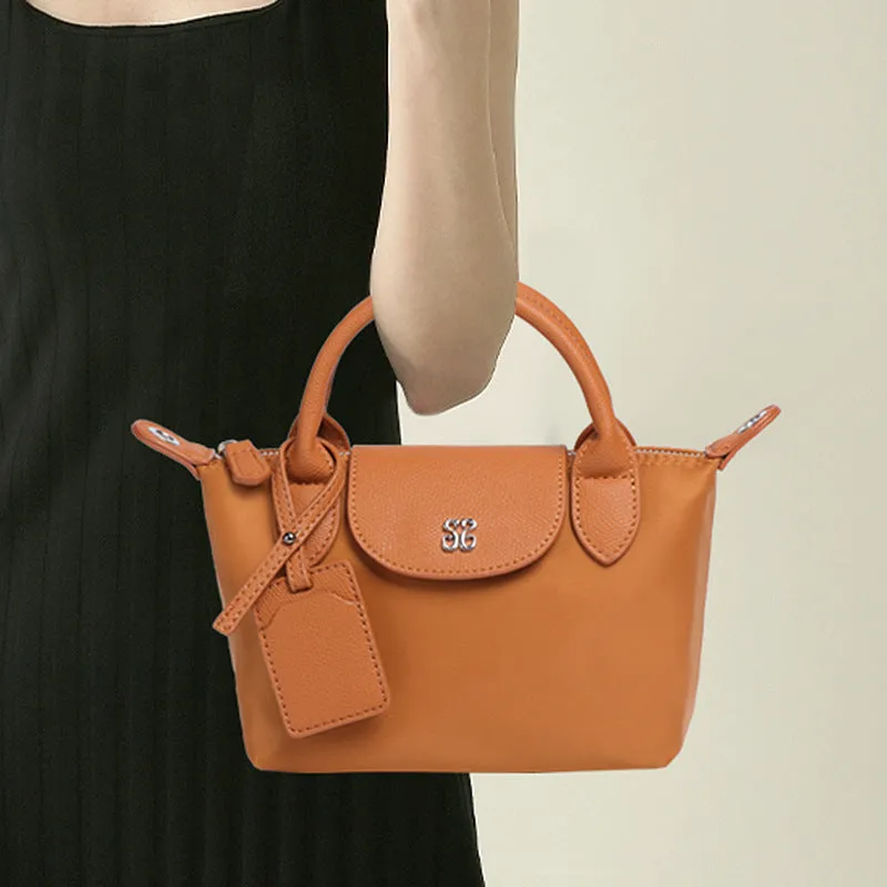 Mini Bag Simple Dumpling Bag Nylon Waterproof Lightweight Tote All Match Shoulder