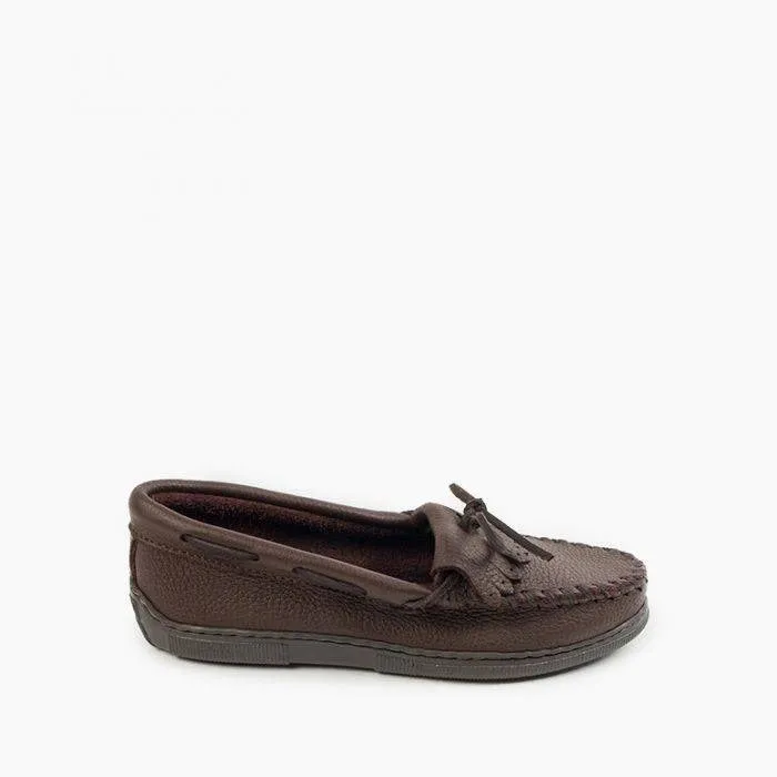Minnetonka Women’s Moosehide Kilty Chocolate