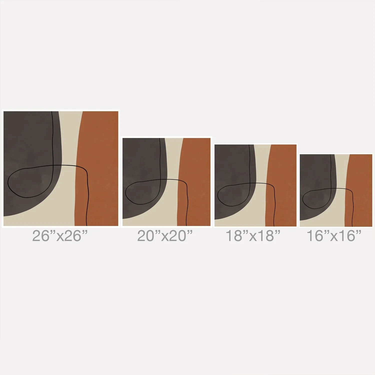 MODERN ABSTRACT SHAPES II