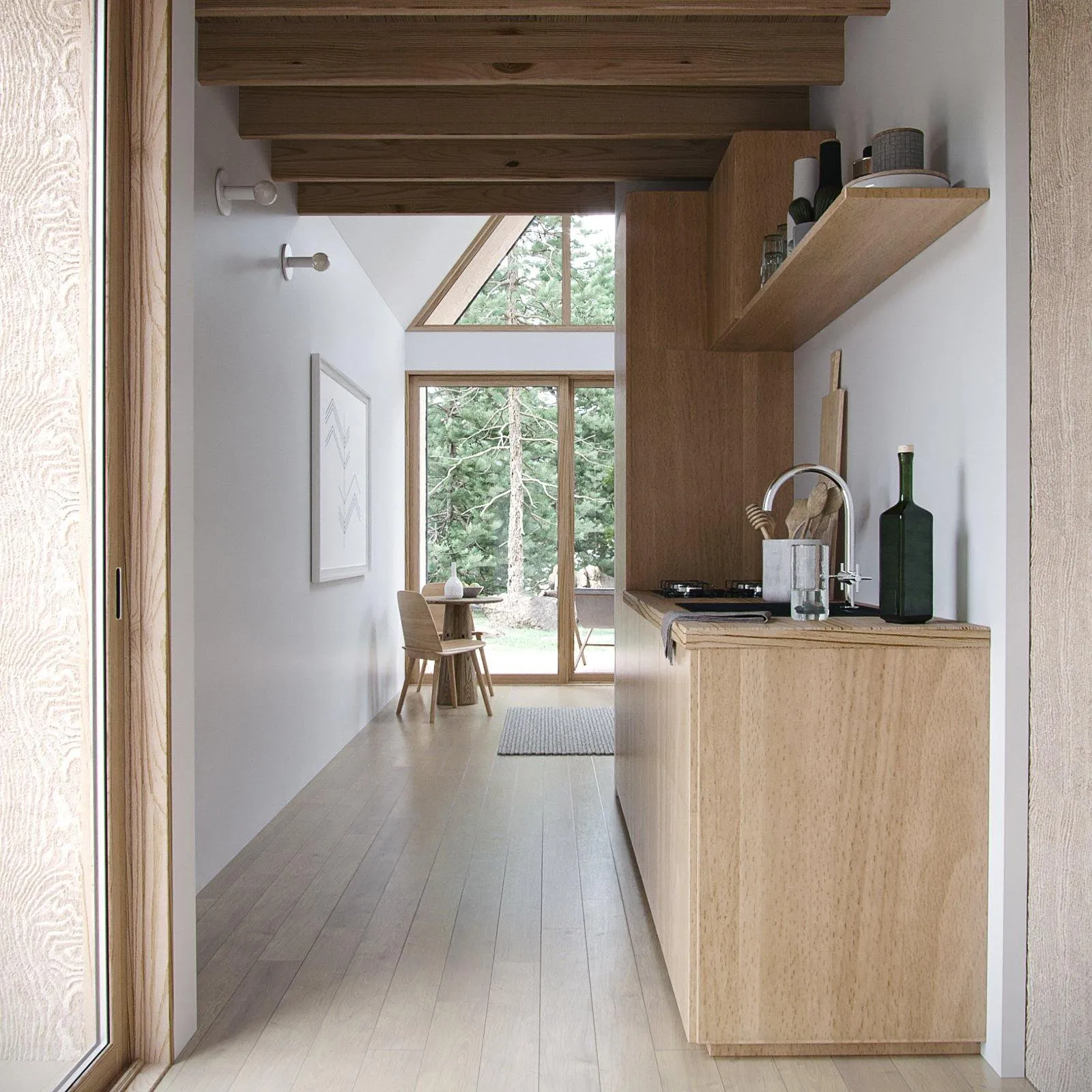 Modern Alpine Cabin