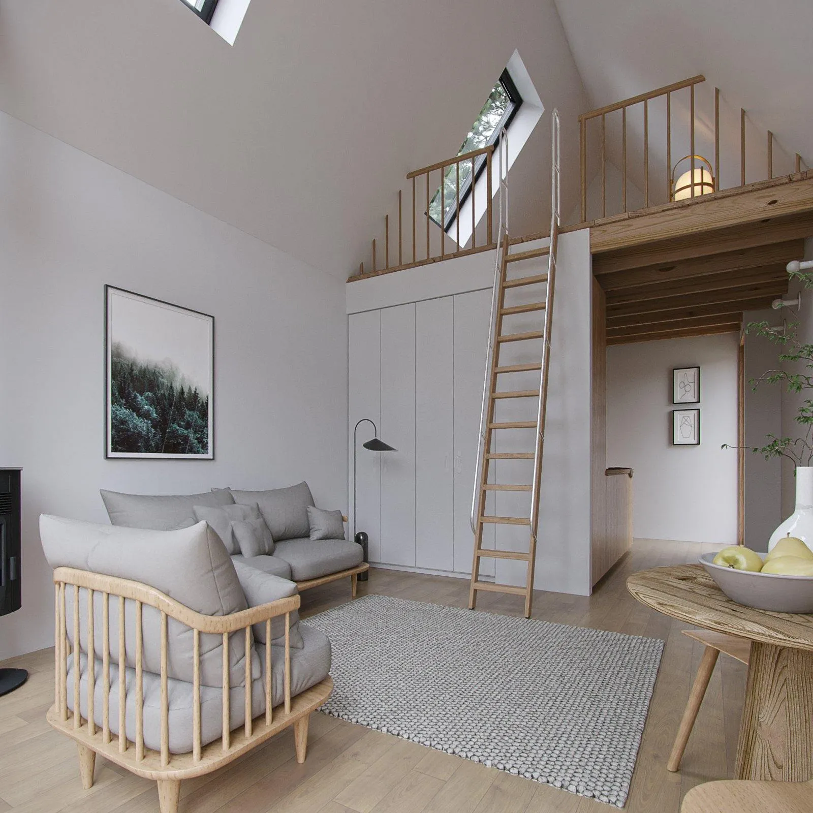 Modern Alpine Cabin