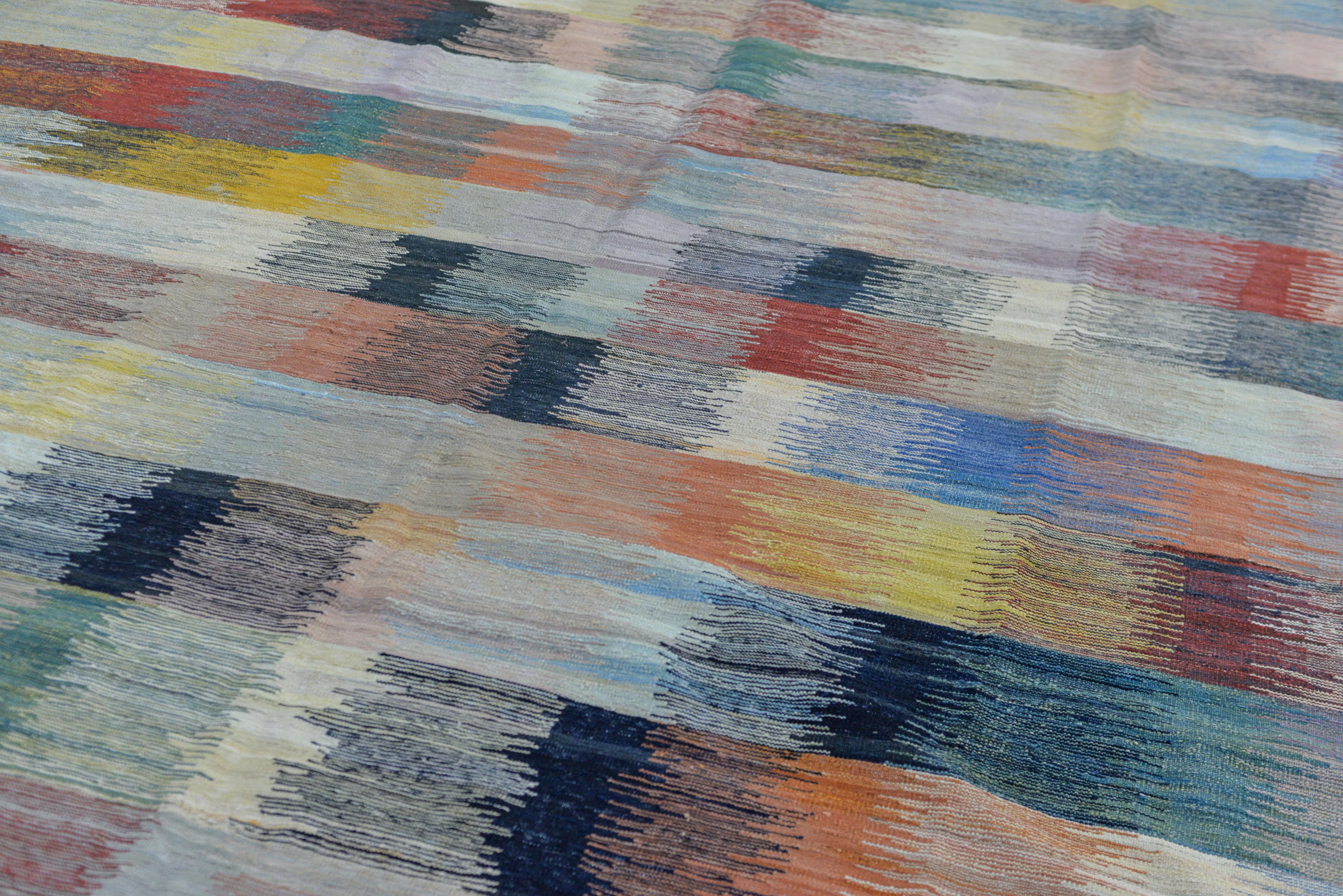 Modern Kilim 9'0" x 12'1"