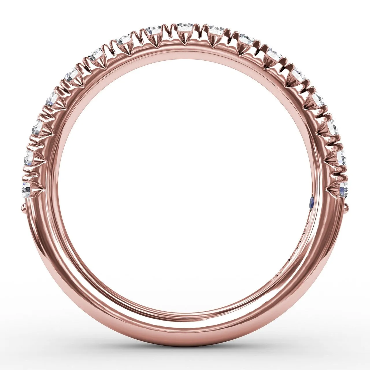 Modern Pave Diamond Band
