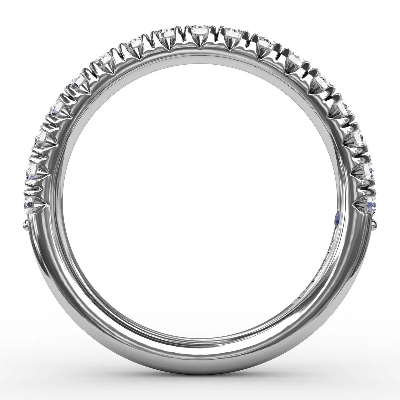 Modern Pave Diamond Band
