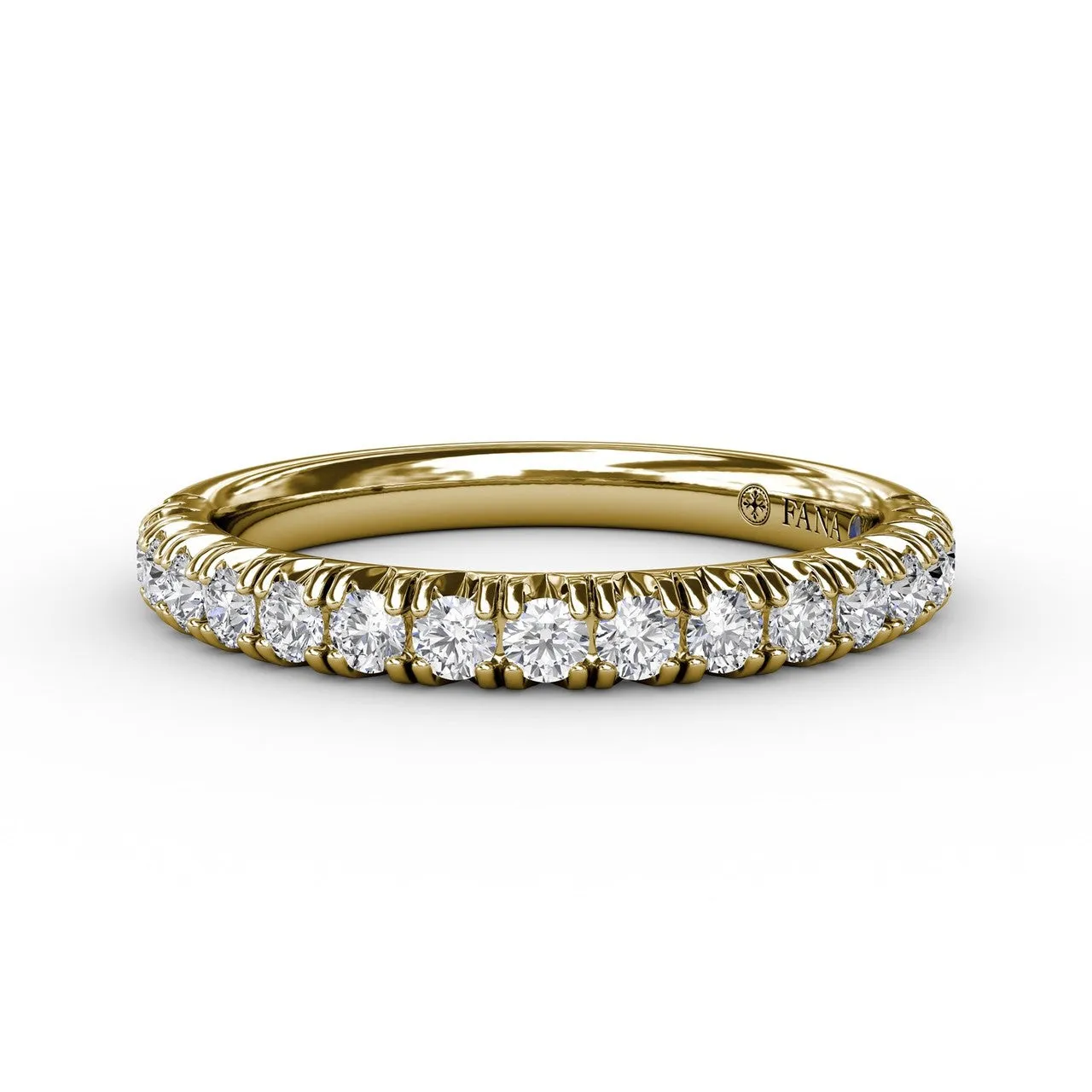 Modern Pave Diamond Band