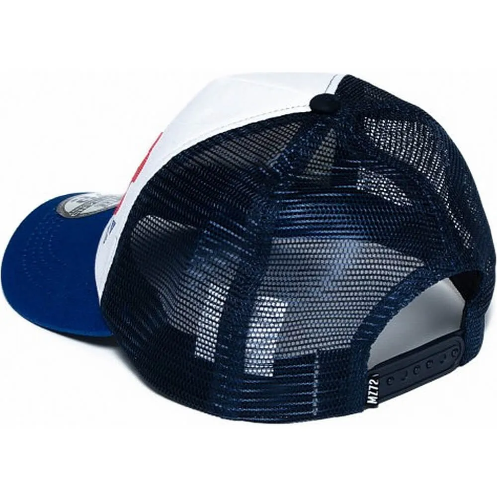 Mz72 Tricolor Cap Cap-Mz72 Electric Blue