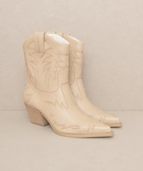 Nathan Embroidered Cowboy Boots