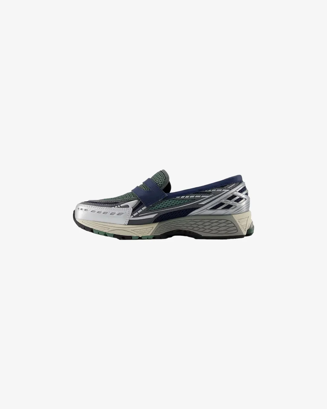 New Balance 1906L Loafers Series "Dark Juniper Navy/Silver Metallic" Sneakers