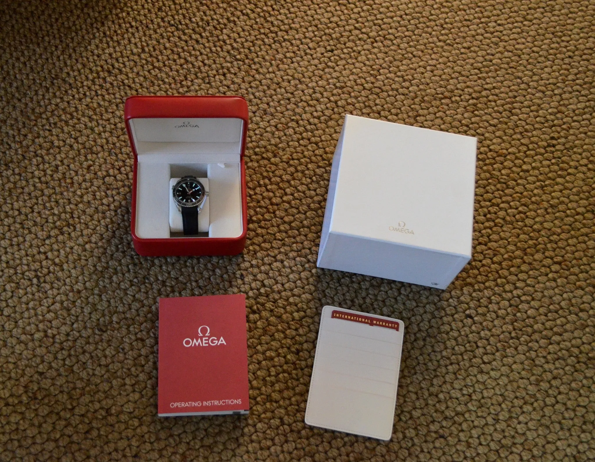 Omega Seamaster 232.32.42.21.01.003 42mm Planet Ocean Mens Watch