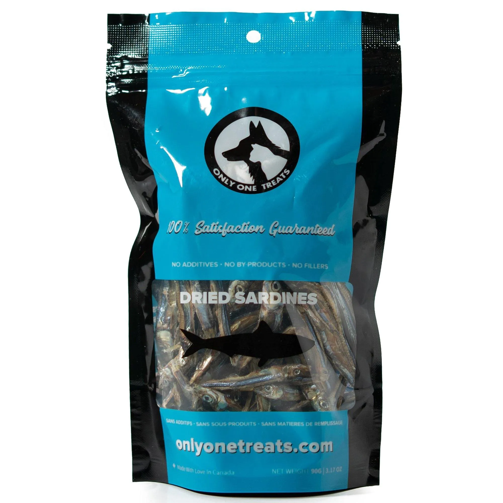 Only One Treats Dried Sardines Cat Treats (90-g bag)