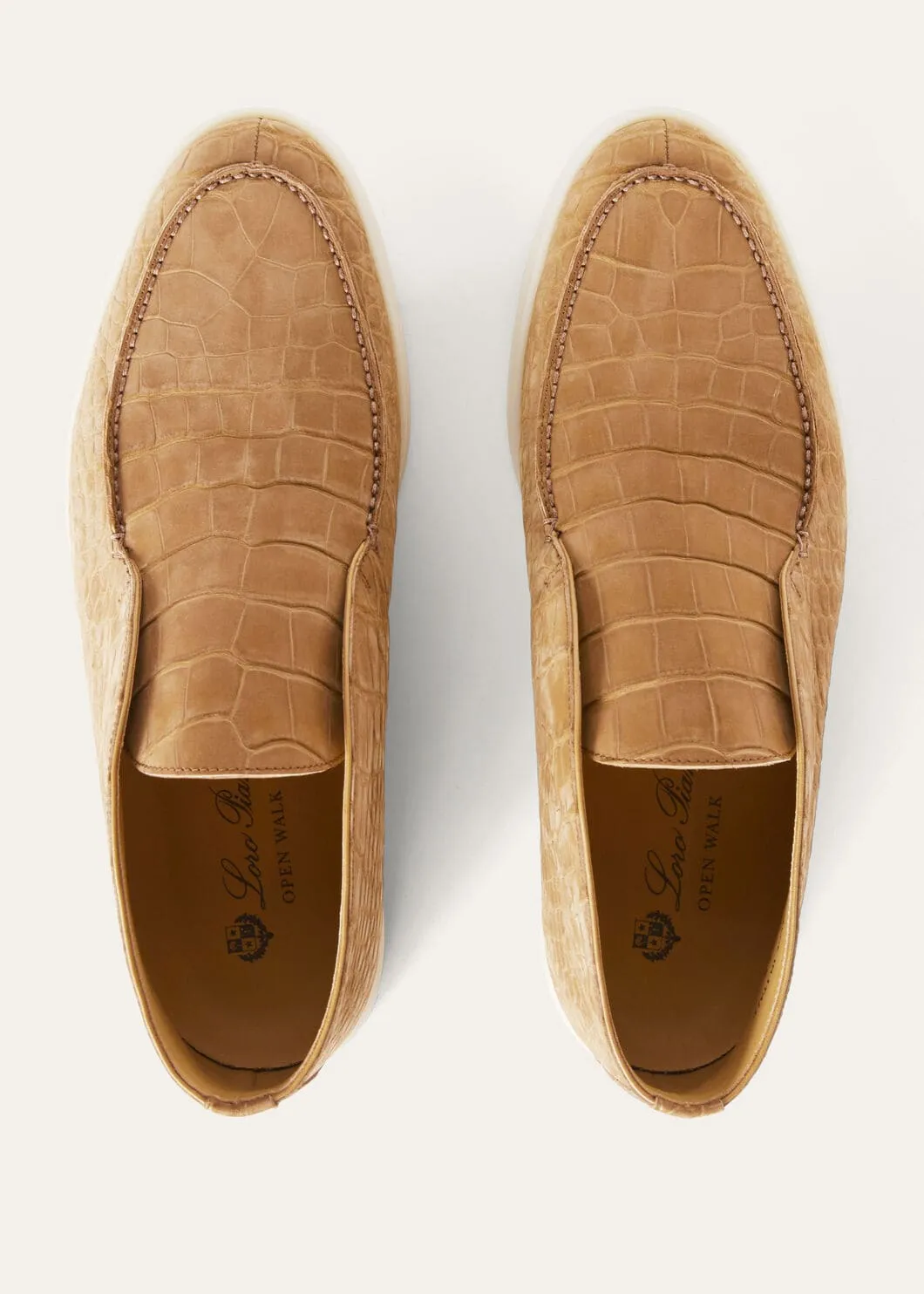 Open Walk Boots in Light Leather