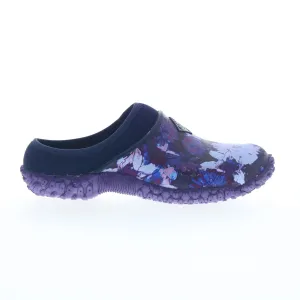Original Muck Muckster Waterproof WMC201 Womens Blue Clog Flats Shoes