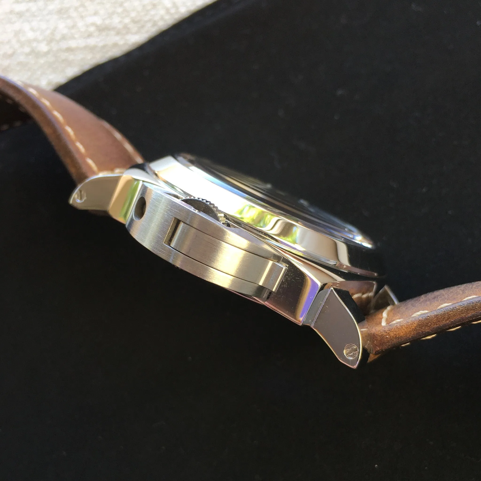 Panerai Luminor Marina Aspen Limited Edition PAM 467 Stainless Steel Watch Box Papers
