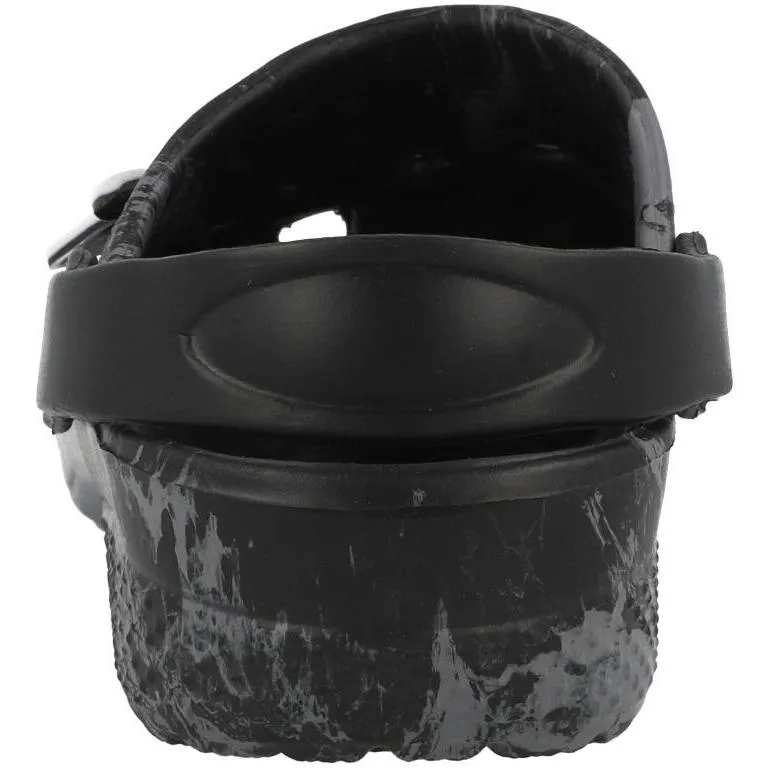 Pokémon Sebou Kids Clogs Black and Grey with 3D Badges