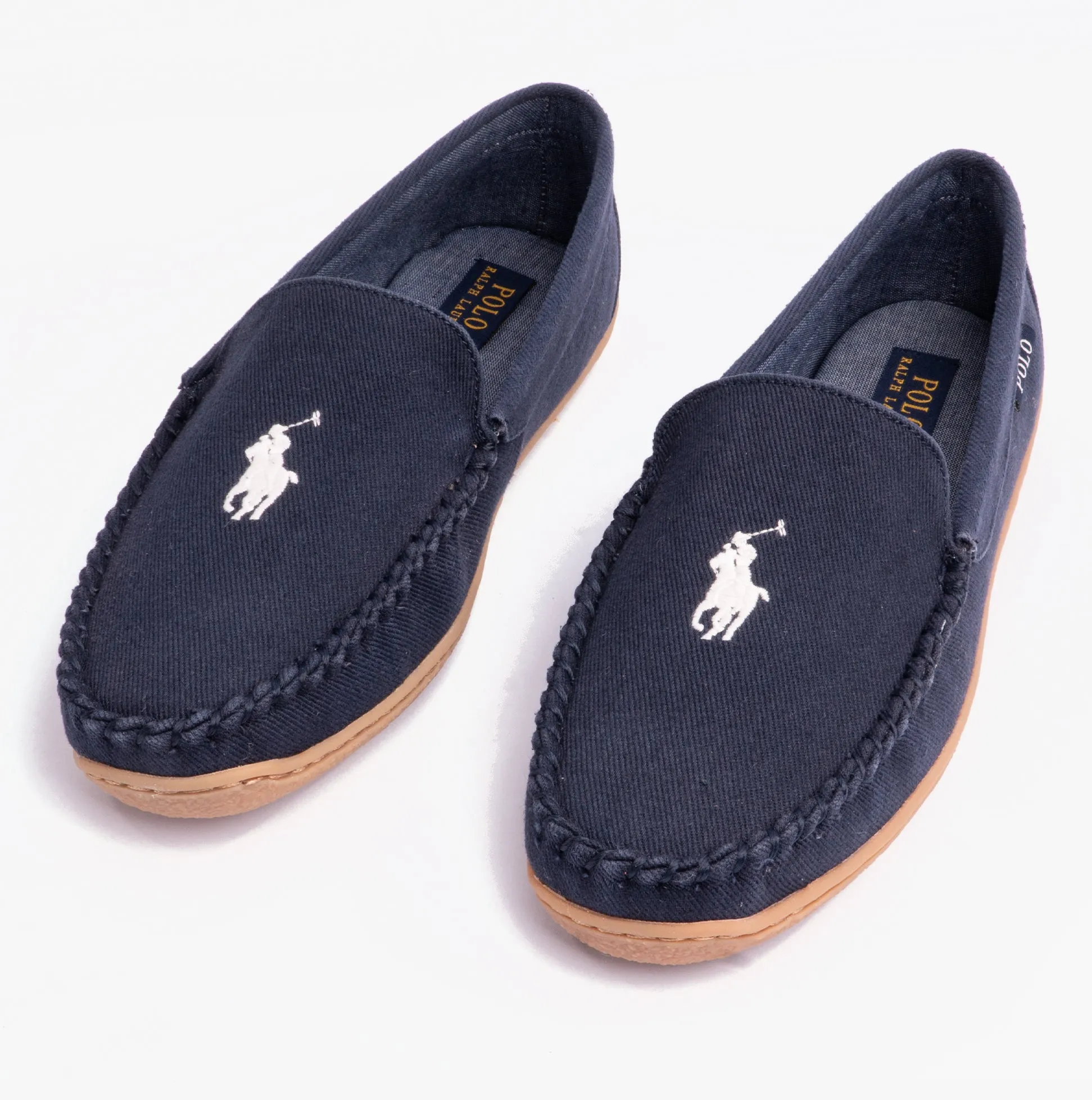 Polo Ralph Lauren BRENAN Mens Loafers Navy