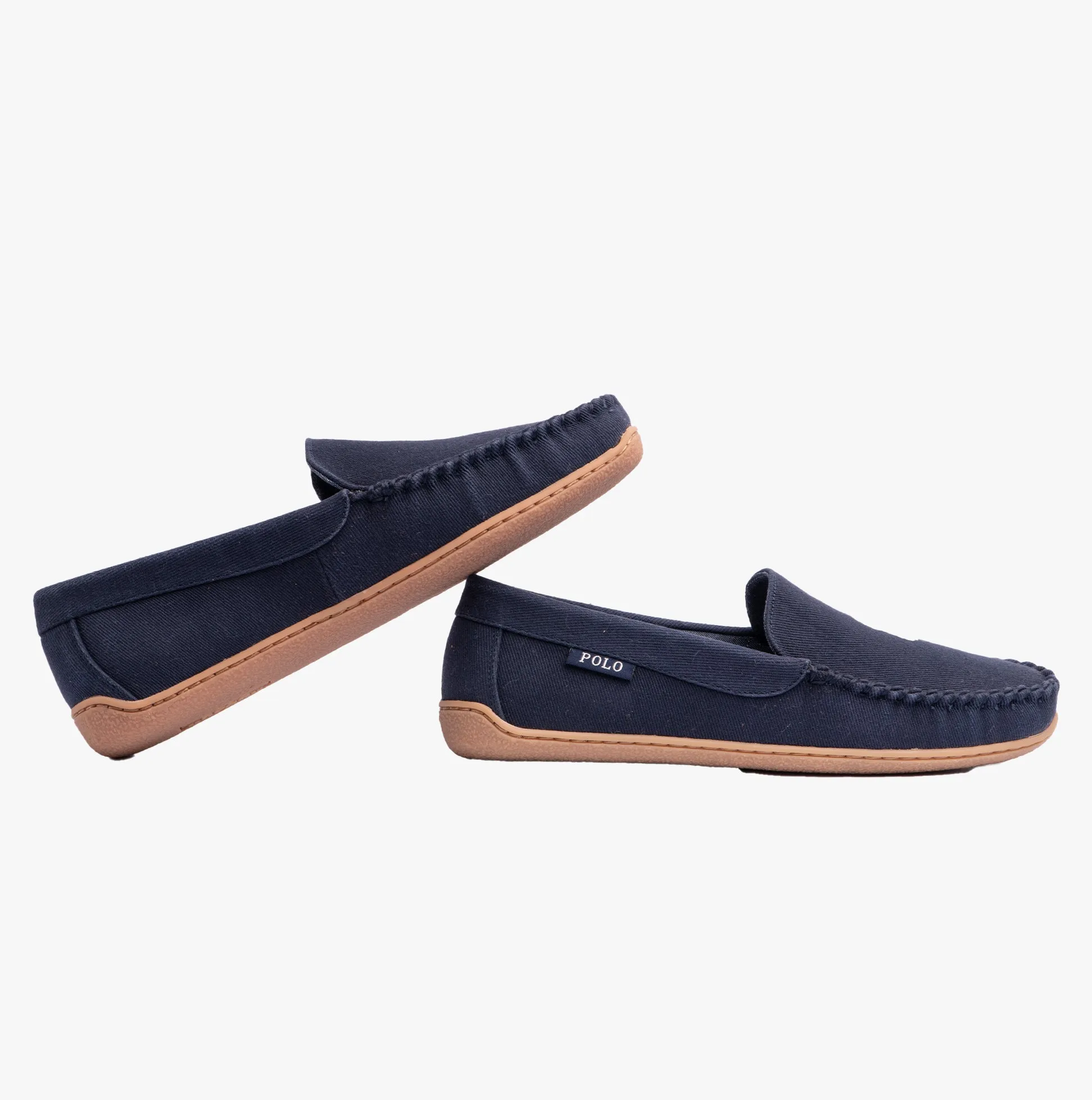 Polo Ralph Lauren BRENAN Mens Loafers Navy
