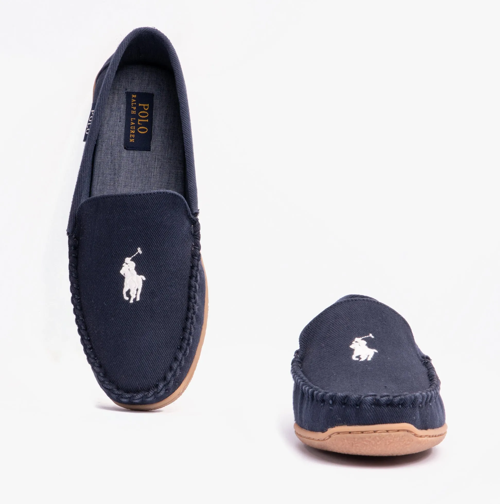 Polo Ralph Lauren BRENAN Mens Loafers Navy