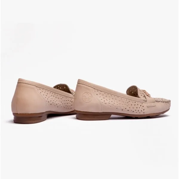 Rieker 40068-60 Womens Shoes Beige
