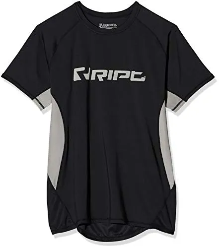 RIPT Contrast Performance T-Shirt XXL Black
