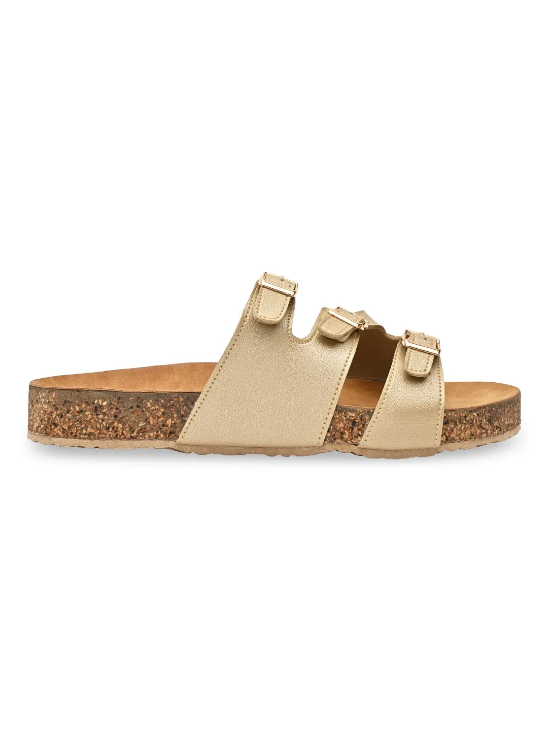 Rocia By Regal Light Gold Women Casual Flats