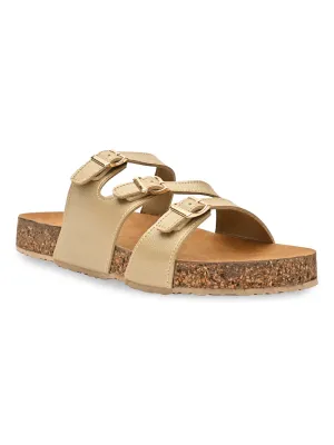 Rocia By Regal Light Gold Women Casual Flats