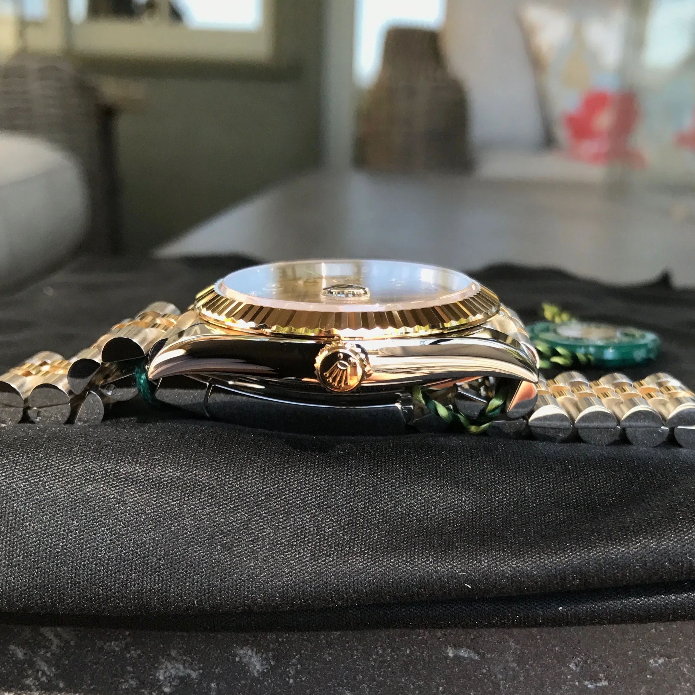 Rolex Datejust 126333 Champagne Diamond 41mm Steel Gold Two Tone Automatic Watch Box & Papers 2016