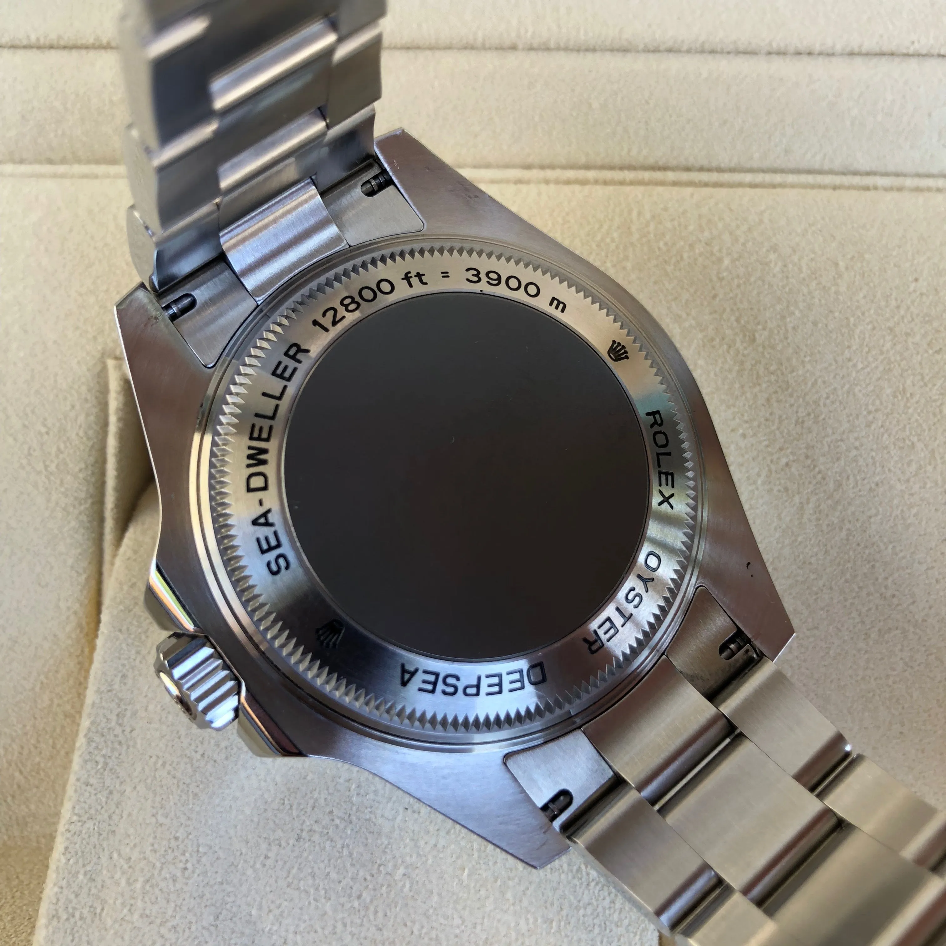 Rolex SEA DWELLER DEEPSEA 116660 Ceramic Mens 44mm Automatic Wristwatch Box & Papers Circa 2016
