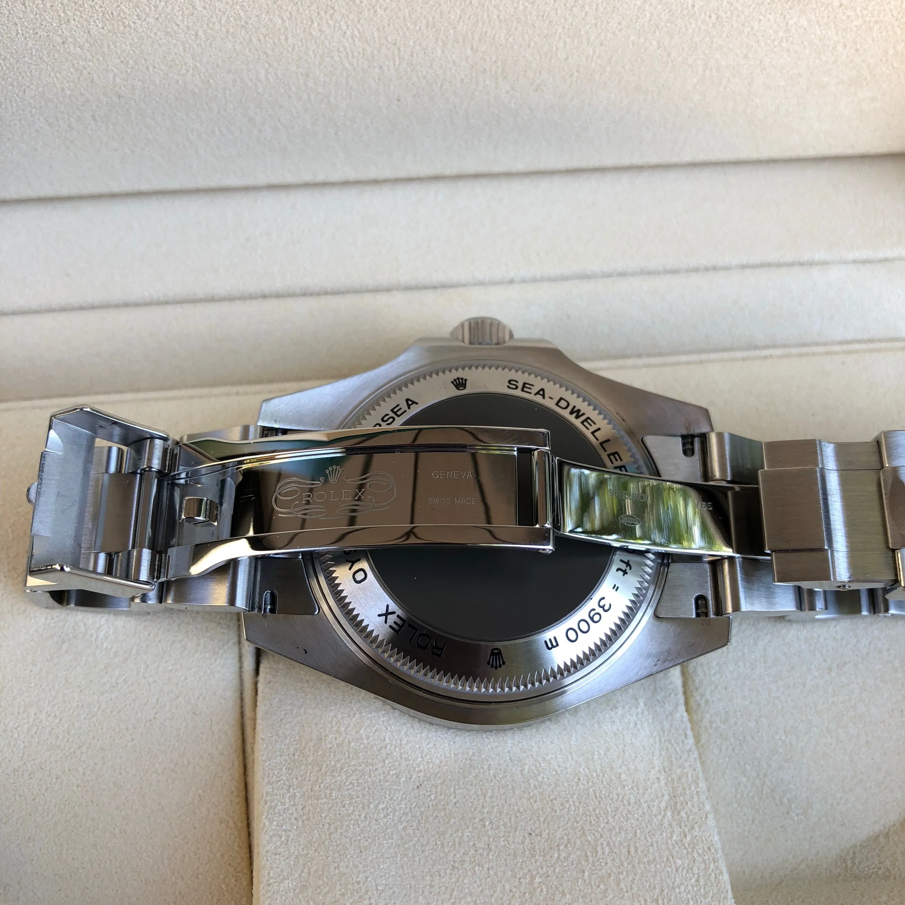 Rolex SEA DWELLER DEEPSEA 116660 Ceramic Mens 44mm Automatic Wristwatch Box & Papers Circa 2016
