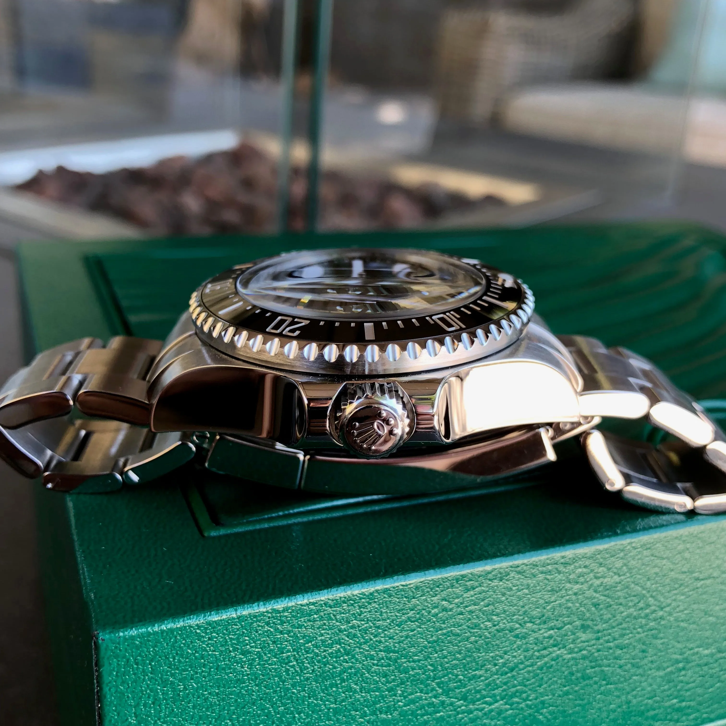 Rolex SEA DWELLER DEEPSEA 116660 Ceramic Mens 44mm Automatic Wristwatch Box & Papers Circa 2016