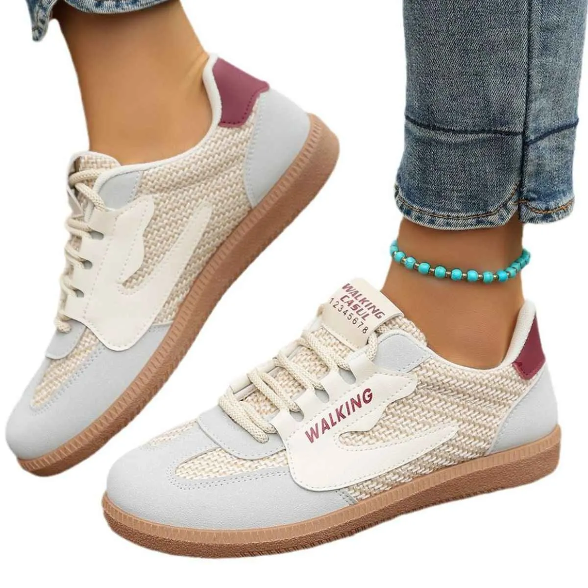 Round Toe Flats Sneakers for Ultimate Comfort and Style