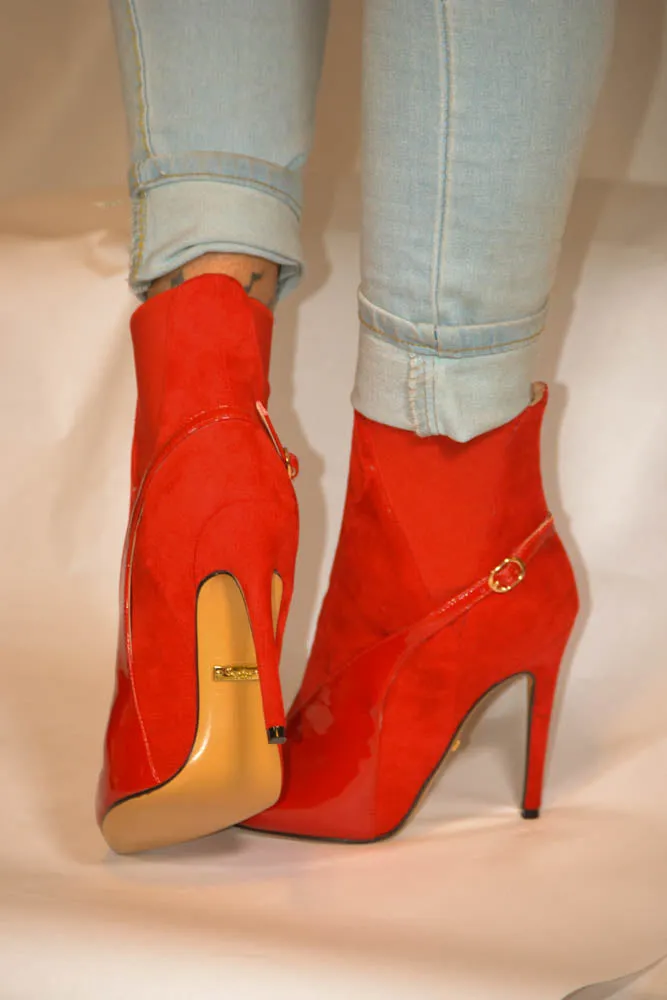 Ruby Red Boots