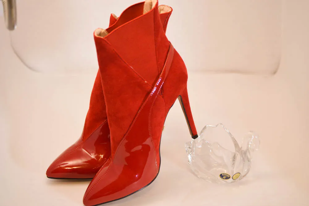 Ruby Red Boots