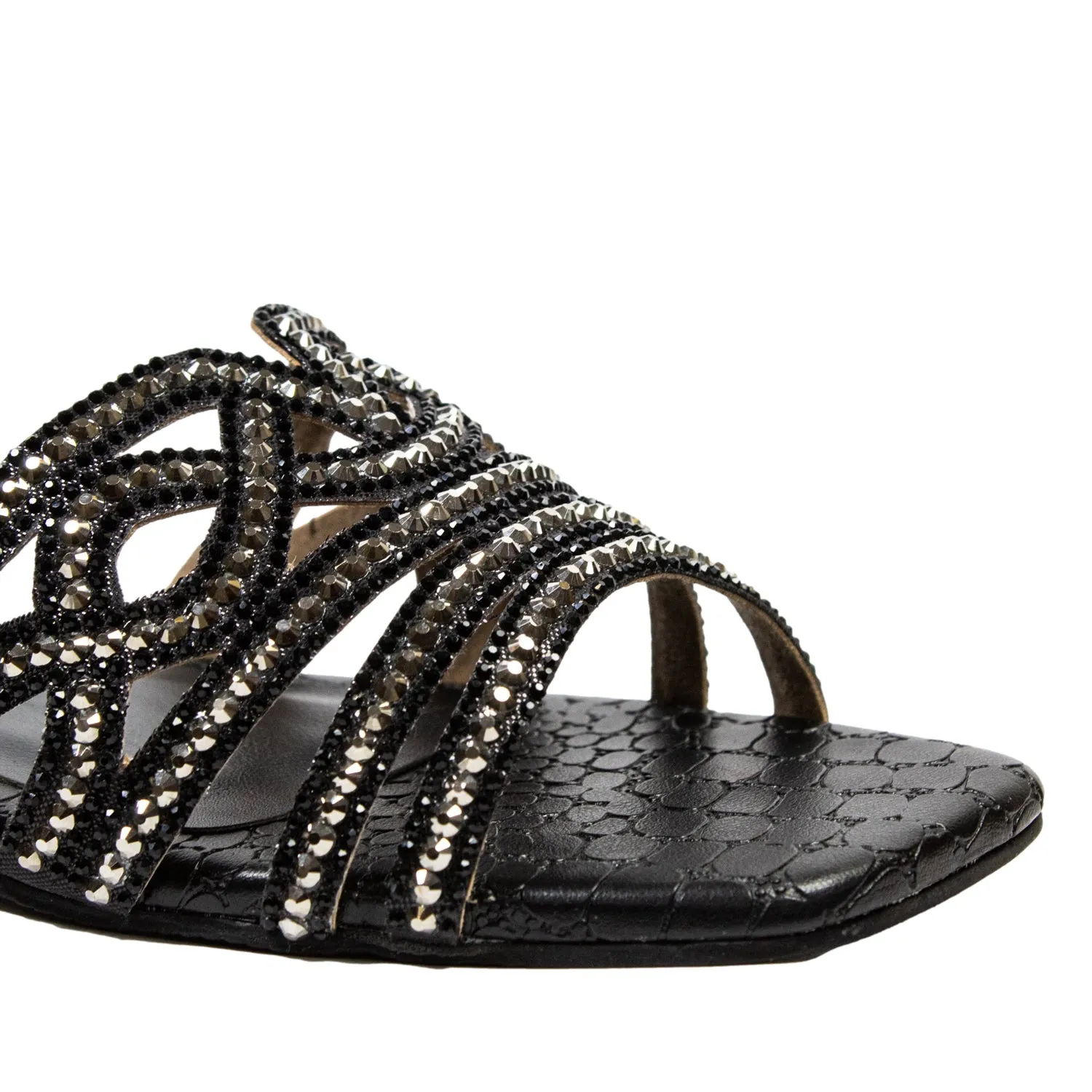 Samira Flats S181F - Black