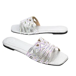 Samira Flats S181F - Silver