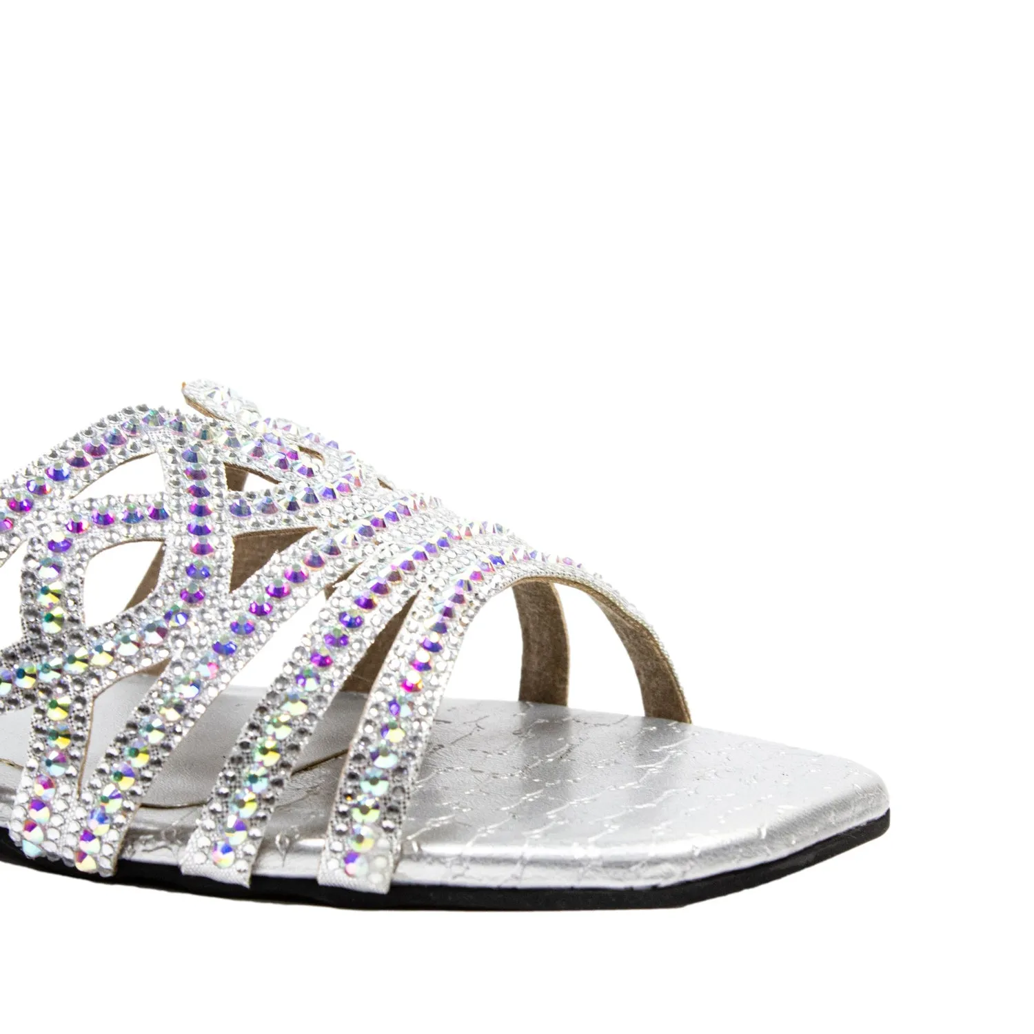 Samira Flats S181F - Silver
