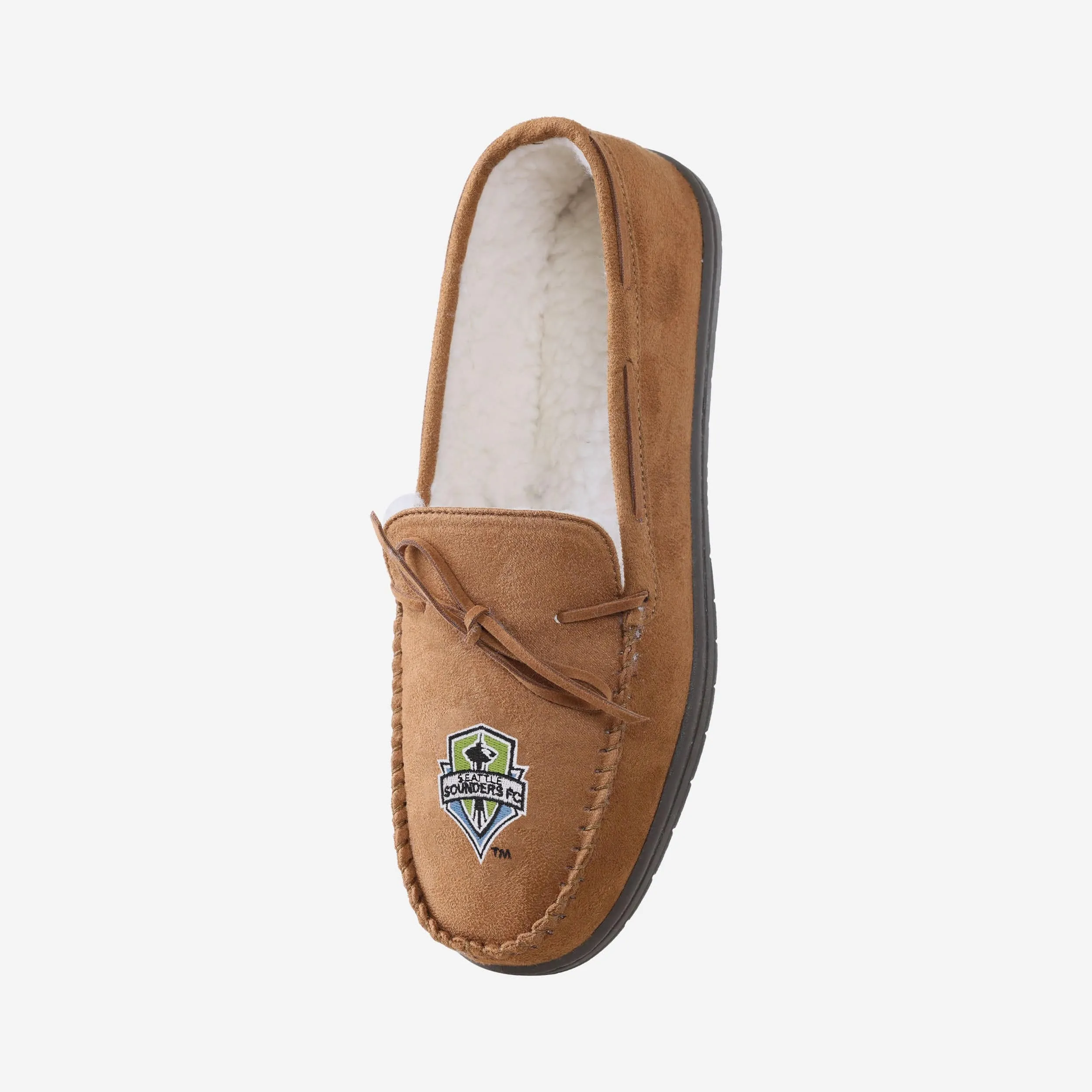 Seattle Sounders FC MLS Team Logo Moccasin Slipper