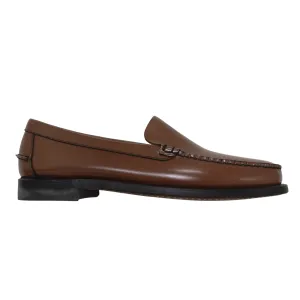 Sebago Leather Frank Man Brown Moccasin