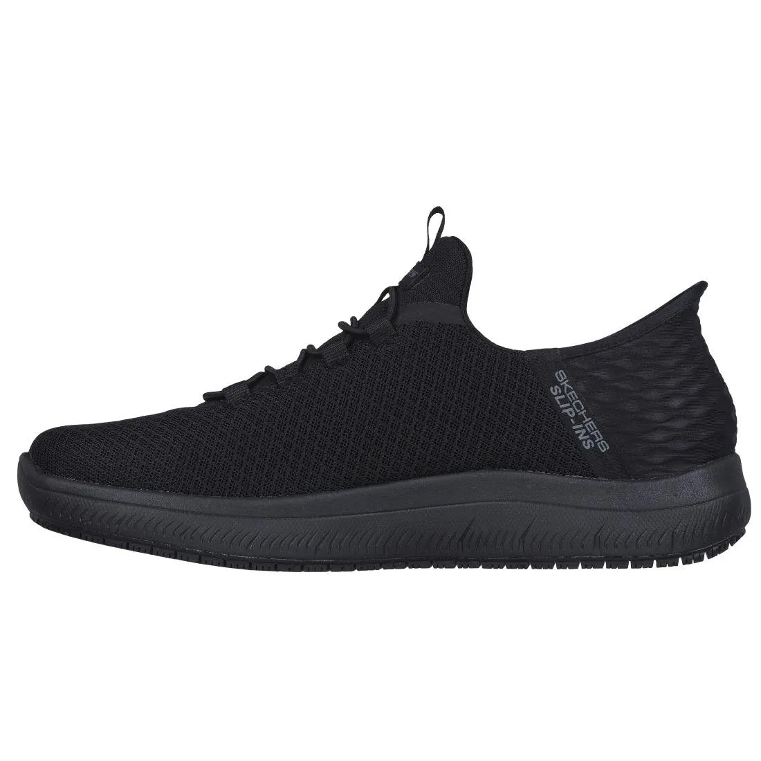 Skechers Mens Summit SR Sip Ons Black Size 41