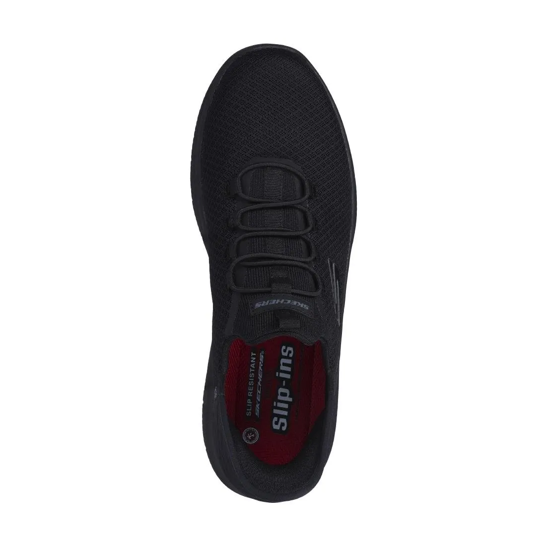 Skechers Mens Summit SR Sip Ons Black Size 41