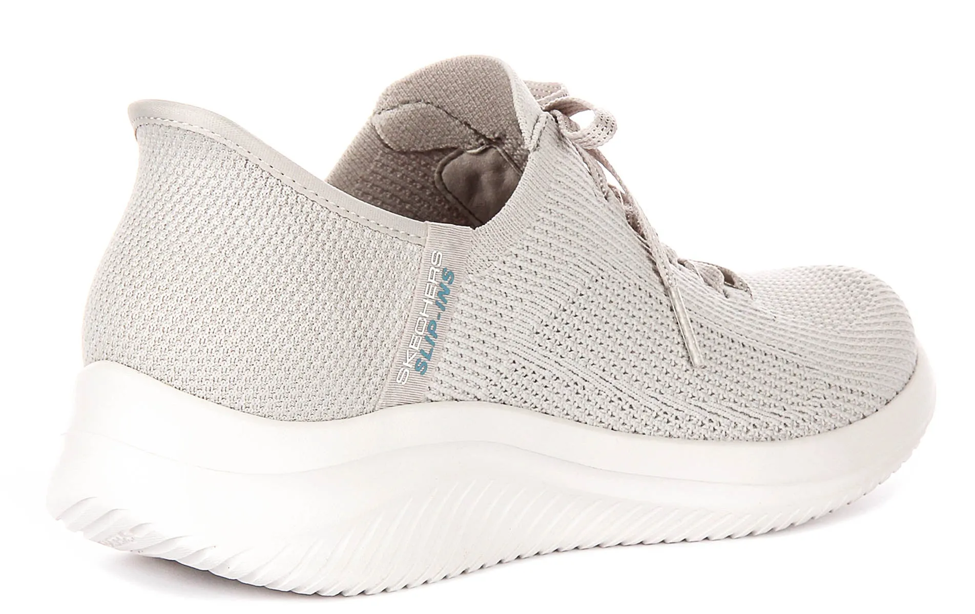 Skechers Ultra Flex 3.0 In Light Grey For Women