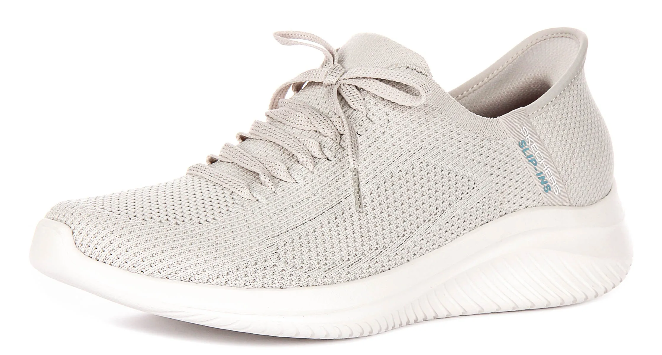 Skechers Ultra Flex 3.0 In Light Grey For Women