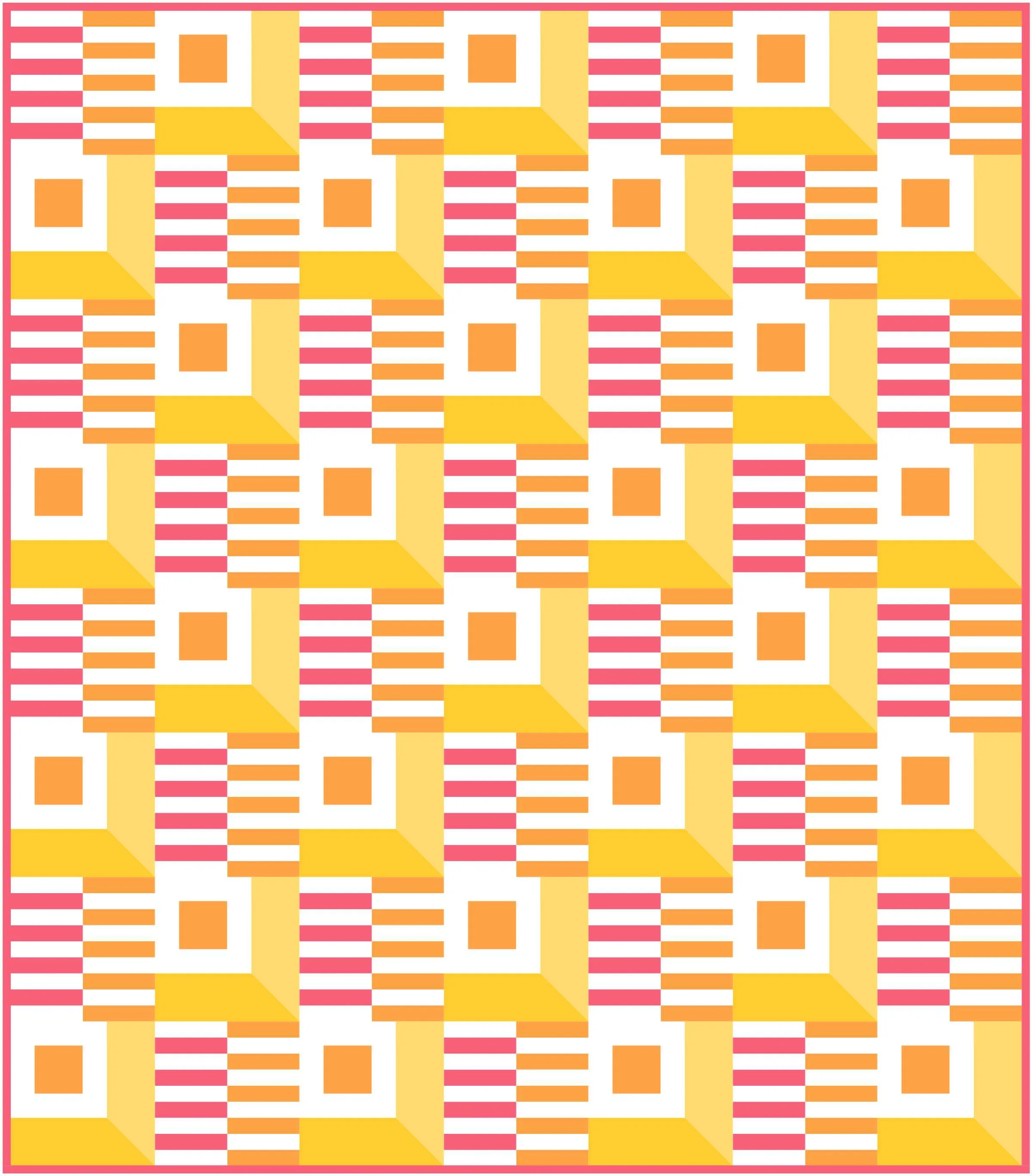 Slats Quilt Block Pattern