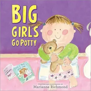 Sourcebooks: Big Girls Go Potty Hardcover Book