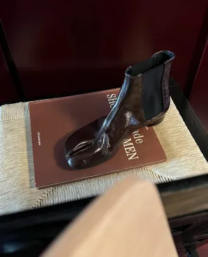 Split-Toe Chelsea Boots
